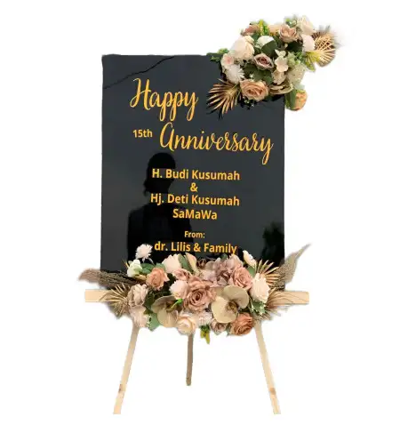 Papan Bunga Akrilik kraksaan probolinggo